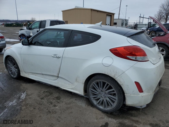 2013 Hyundai Veloster RE:MIX with VIN KMHTC6AD4DU136196, listed as a Copart auction lot 46054925 with NaN miles and Salvage Title. Bid and sale history available at carsss.com. Image 2.