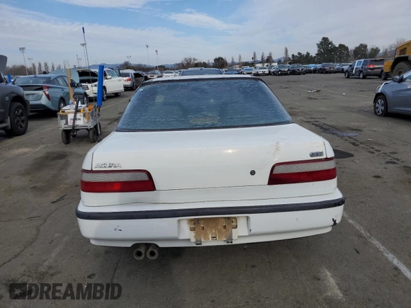 1991 Acura Integra with VIN JH4DB1669MS009690, listed as a Copart auction lot 42462585 with 300,660 mi miles and Salvage title. Bid and sale history available at DreamBid. Image 6.