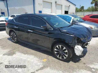 2016 Nissan Sentra SV with VIN 3N1AB7AP1GY269677, listed as a Copart auction lot 55013675 with 141,094 mi miles and Salvage Title. Bid and sale history available at DreamBid. Image 4.