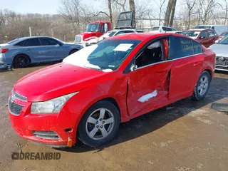 2014 Chevrolet Cruze 1LT with VIN 1G1PC5SB3E7466224, listed as a IAAI auction lot 41617167 with 155,000 mi miles and . Bid and sale history available at DreamBid. Image 2.