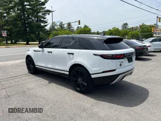 2018 Land Rover Range Rover Velar S z VIN SALYB2RX8JA751277, wystawiony jako Copart lot #58985735 z przebiegiem 122 330 mil mil oraz Czysty tytuł • Clean title. Historia ofert i sprzedaży dostępna na DreamBid. Obrazek 3.