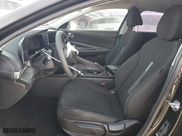 2023 Hyundai Elantra SEL with VIN 5NPLM4AGXPH092865, listed as a Copart auction lot 87514015 with 172,118 mi miles and Salvage Title. Bid and sale history available at carsss.com. Image 7.
