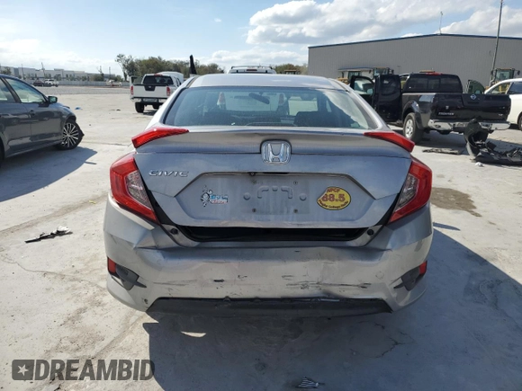 2016 Honda Civic EX with VIN 2HGFC2F7XGH524927, listed as a Copart auction lot 45799865 with 72,814 mi miles and Salvage Title. Bid and sale history available at DreamBid. Image 6.