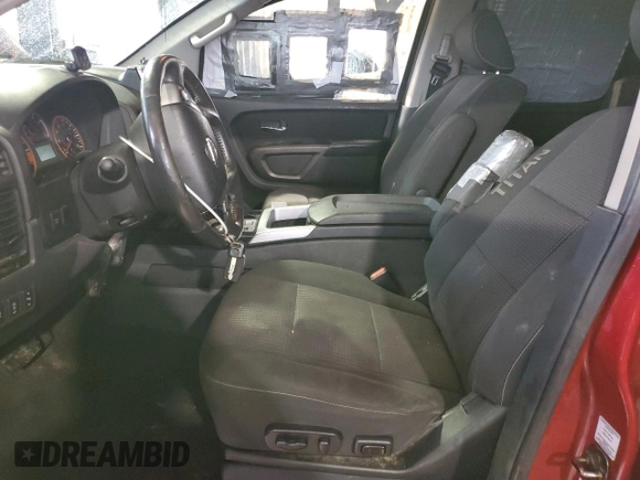 2015 Nissan Titan SV with VIN 1N6AA0EC4FN502992, listed as a Copart auction lot 44897015 with 146,497 mi miles and Salvage title. Bid and sale history available at DreamBid. Image 7.
