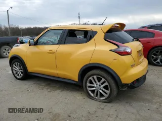 2015 Nissan Juke SL with VIN JN8AF5MV0FT554088, listed as a Copart auction lot 47786505 with 141,723 mi miles and Salvage title. Bid and sale history available at DreamBid. Image 2.