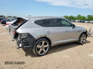 2023 Genesis GV80 z VIN KMUHBDSB8PU111494, wystawiony jako Copart lot #59970645 z przebiegiem 21 724 mil mil oraz Szkoda całkowita • Salvage title. Historia ofert i sprzedaży dostępna na DreamBid. Obrazek 3.