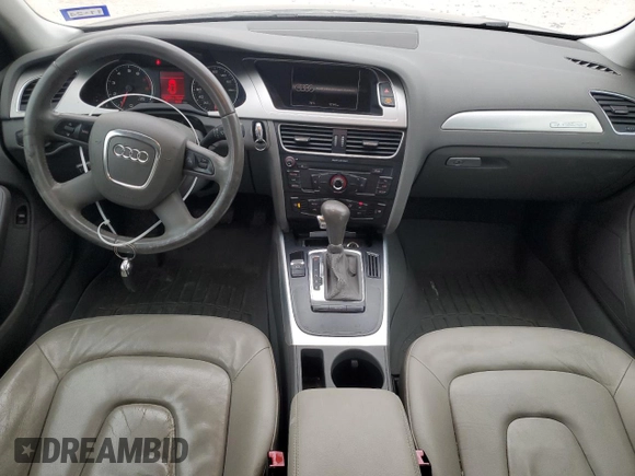 2009 Audi A4 2.0T Prem with VIN WAUVF78K69A175716, listed as a Copart auction lot 83995054 with 115,300 mi miles and Clean Title. Bid and sale history available at carsss.com. Image 8.