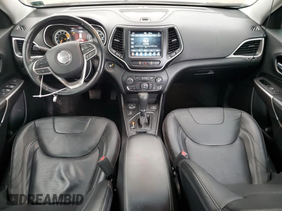 2021 Jeep Cherokee Latitude Lux with VIN 1C4PJMMX1MD175124, listed as a Copart auction lot 49217725 with 50,088 mi miles and Salvage Title. Bid and sale history available at carsss.com. Image 8.