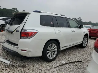 2012 Toyota Highlander Hybrid Limited with VIN JTEDC3EH5C2009970, listed as a Copart auction lot 54277314 with 150,567 mi miles and Salvage Title. Bid and sale history available at carsss.com. Image 3.