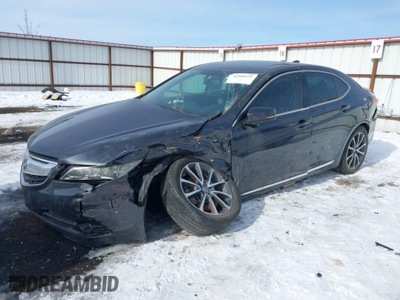 2016 Acura TLX V6 with VIN 19UUB2F31GA003973, listed as a IAAI auction lot 41560121 with 1 mi miles. Bid and sale history available at carsss.com. Image 22.