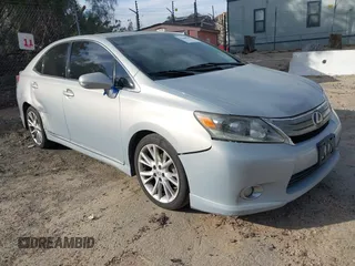 2010 Lexus HS 250h with VIN JTHBB1BA8A2014764, listed as a IAAI auction lot 41685788 with 356,543 mi miles and . Bid and sale history available at DreamBid. Image 1.
