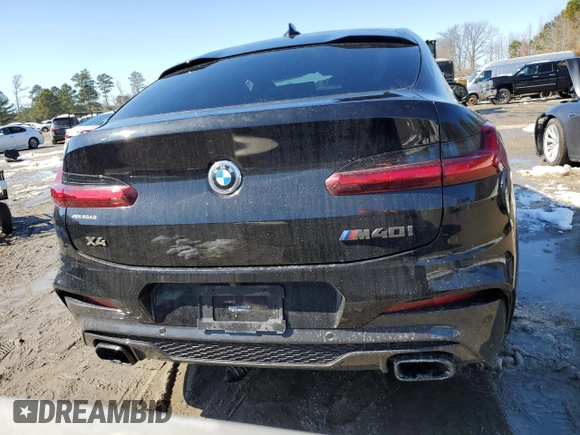 2021 BMW X4 M40i с VIN 5UX2V5C04M9H55156, выставлен на аукционе Copart как лот 46468455 с пробегом 40 621 миль миль и Списание • Salvage title. История ставок и продаж доступна на DreamBid. Изображение 6.