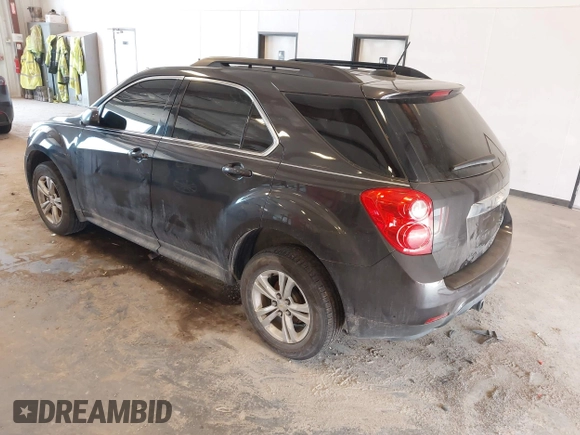 2015 Chevrolet Equinox LT with VIN 1GNALBEK2FZ130424, listed as a IAAI auction lot 42652387 with 128,691 mi miles and . Bid and sale history available at DreamBid. Image 3.