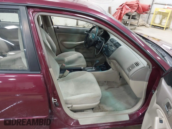 2002 Honda Civic LX with VIN 2HGES16512H513959, listed as a IAAI auction lot 42051292 with 137,656 mi miles and . Bid and sale history available at DreamBid. Image 5.