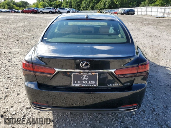 2023 Lexus LS с VIN JTHG5LGF5P5011549, выставлен на аукционе Copart как лот 67789534 с пробегом 45 миль миль и Списание • Salvage title. История ставок и продаж доступна на DreamBid. Изображение 6.