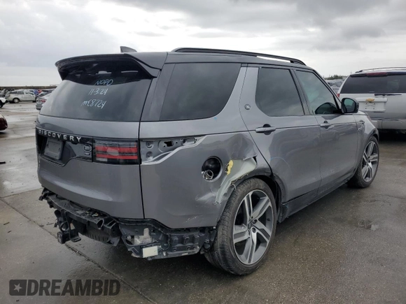 2023 Land Rover Discovery Metropolitan Edition with VIN SALRW4EU7P2478724, listed as a Copart auction lot 83876394 with 19,371 mi miles and Salvage Title. Bid and sale history available at carsss.com. Image 3.