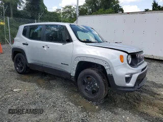 2021 Jeep Renegade Upland z VIN ZACNJDAB7MPN21479, wystawiony jako Copart lot #61556953 z przebiegiem Nie podano mil oraz Czysty tytuł • Clean title. Historia ofert i sprzedaży dostępna na DreamBid. Obrazek 4.