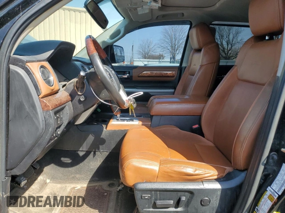 2016 Toyota Tundra 4WD Truck Platinum with VIN 5TFAW5F1XGX551263, listed as a Copart auction lot 48966315 with 151,890 mi miles and Salvage Title. Bid and sale history available at carsss.com. Image 7.