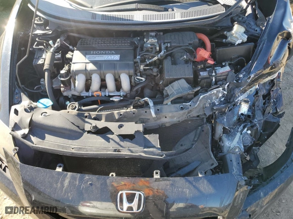 2012 Honda CR-Z EX with VIN JHMZF1D65CS000495, listed as a Copart auction lot 43029075 with 190,360 mi miles and Salvage Title. Bid and sale history available at carsss.com. Image 12.
