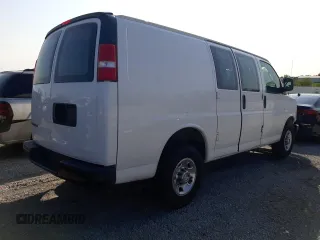 2019 Chevrolet Express Cargo with VIN 1GCWGAFP0K1362956, listed as a Copart auction lot 87134104 with 306,690 mi miles and Salvage title. Bid and sale history available at DreamBid. Image 3.
