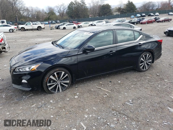 2022 Nissan Altima 2.5 SR with VIN 1N4BL4CV2NN384734, listed as a Copart auction lot 49316655 with 22,970 mi miles and Salvage Title. Bid and sale history available at carsss.com. Image 1.