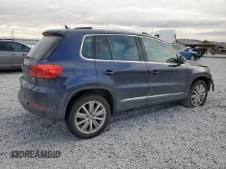 2016 Volkswagen Tiguan SE with VIN WVGBV7AX3GW532425, listed as a Copart auction lot 48720835 with 88,312 mi miles and Salvage Title. Bid and sale history available at DreamBid. Image 3.
