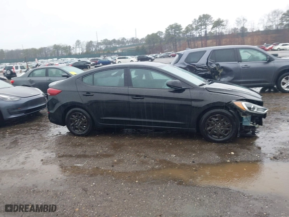 2018 Hyundai Elantra SE with VIN KMHD74LF3JU452454, listed as a IAAI auction lot 41827989 with 171,272 mi miles. Bid and sale history available at carsss.com. Image 13.