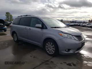 2017 Toyota Sienna XLE with VIN 5TDDZ3DC4HS168570, listed as a Copart auction lot 50559855 with 73,351 mi miles and Salvage title. Bid and sale history available at DreamBid. Image 4.