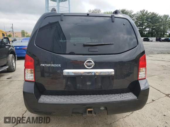 2011 Nissan Pathfinder S with VIN 5N1AR1NBXBC625013, listed as a Copart auction lot 57162565 with 129,077 mi miles and Salvage title. Bid and sale history available at DreamBid. Image 6.