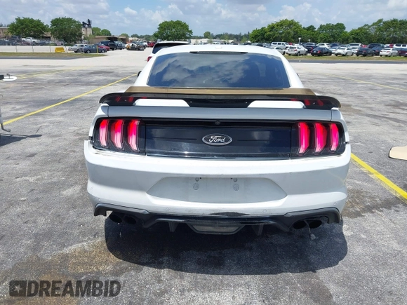 2019 Ford Mustang GT with VIN 1FA6P8CF6K5121986, listed as a IAAI auction lot 42150544 with 46,653 mi miles and . Bid and sale history available at DreamBid. Image 16.