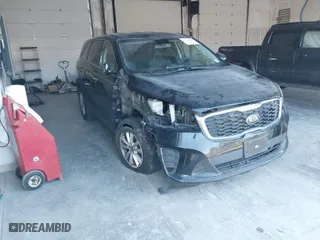 2019 Kia Sorento L with VIN 5XYPG4A35KG586766, listed as a IAAI auction lot 41316871 with 79,575 mi miles. Bid and sale history available at carsss.com. Image 1.
