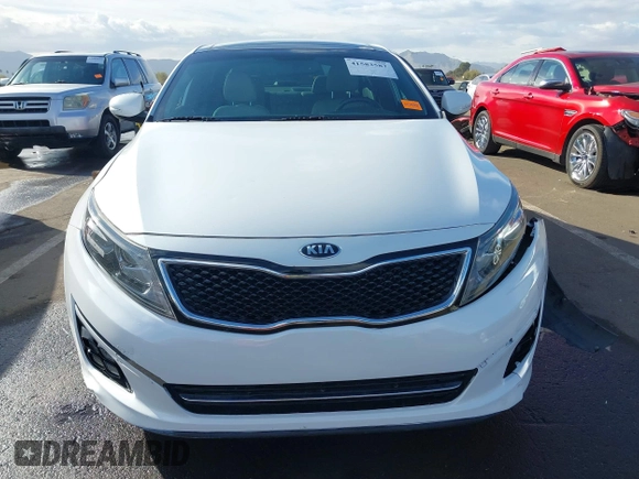 2014 Kia Optima SX Turbo with VIN 5XXGR4A66EG338250, listed as a IAAI auction lot 41583587 with 127,814 mi miles and . Bid and sale history available at DreamBid. Image 13.