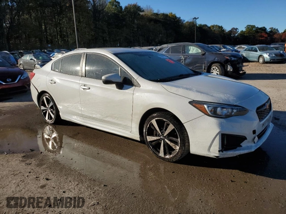 2019 Subaru Impreza Special Sports with VIN 4S3GKAJ63K1603409, listed as a Copart auction lot 75996774 with Not provided miles and Salvage title. Bid and sale history available at DreamBid. Image 4.