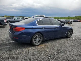 2018 BMW 5 Series 540i xDrive with VIN WBAJE7C52JWC56080, listed as a Copart auction lot 53043545 with 90,975 mi miles and Clean Title. Bid and sale history available at carsss.com. Image 3.