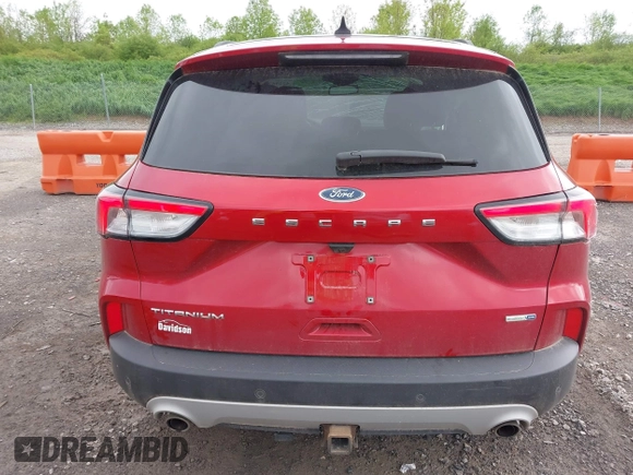 2020 Ford Escape Titanium with VIN 1FMCU9J99LUB28104, listed as a IAAI auction lot 42295278 with 73,706 mi miles and . Bid and sale history available at DreamBid. Image 17.
