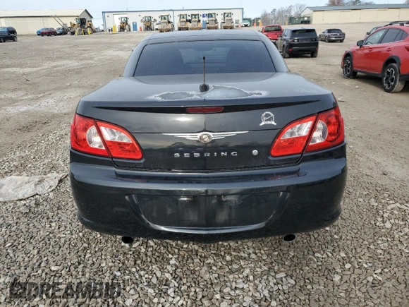 2008 Chrysler Sebring Limited with VIN 1C3LC65M18N103725, listed as a Copart auction lot 84770514 with 179,583 mi miles and Salvage Title. Bid and sale history available at carsss.com. Image 6.