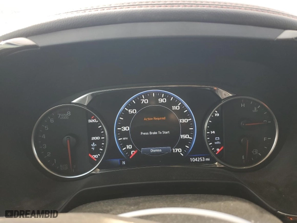 2022 Chevrolet Blazer RS with VIN 3GNKBERS6NS143918, listed as a Copart auction lot 45408965 with 104,253 mi miles and Salvage Title. Bid and sale history available at carsss.com. Image 9.