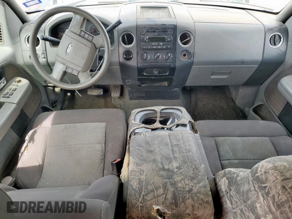 2006 Ford F-150 XLT с VIN 1FTRW12W66FA44362, выставлен на аукционе Copart как лот 57146205 с пробегом Не указан миль и Списание • Salvage title. История ставок и продаж доступна на DreamBid. Изображение 8.