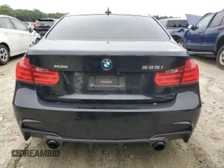 2015 BMW 3 Series 335i xDrive with VIN WBA3B9G56FNR92960, listed as a Copart auction lot 60963875 with 135,624 mi miles and Salvage title. Bid and sale history available at DreamBid. Image 6.