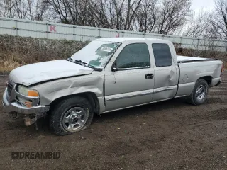 2004 GMC Sierra 1500 SLE with VIN 2GTEC19T441178097, listed as a Copart auction lot 83606264 with 129,889 mi miles and Salvage Title. Bid and sale history available at DreamBid. Image 1.