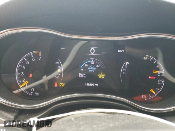 2018 Jeep Grand Cherokee Altitude with VIN 1C4RJEAG0JC208506, listed as a Copart auction lot 52669915 with 159,299 mi miles and Salvage title. Bid and sale history available at DreamBid. Image 9.