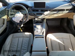 2018 Audi A5 Sportback Premium Plus with VIN WAUBNCF50JA015119, listed as a Copart auction lot 81444073 with 0 mi miles. Bid and sale history available at carsss.com. Image 8.