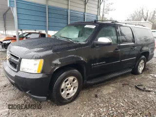 2008 Chevrolet Suburban LTZ with VIN 3GNFK16358G205954, listed as a Copart auction lot 45166935 with 254,540 mi miles and Salvage Title. Bid and sale history available at carsss.com. Image 1.