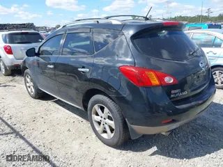 2010 Nissan Murano S with VIN JN8AZ1MU6AW018311, listed as a IAAI auction lot 42025857 with 180,112 mi miles. Bid and sale history available at carsss.com. Image 3.