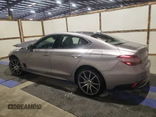2023 Genesis G70 2.0T with VIN KMTG34TA7PU131707, listed as a Copart auction lot 81918783 with 5,700 mi miles and Non Repairable. Bid and sale history available at DreamBid. Image 2.