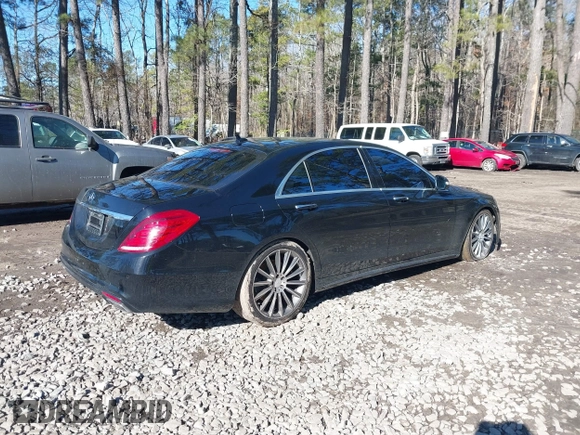 2016 Mercedes-Benz S 550 with VIN WDDUG8CB6GA238678, listed as a IAAI auction lot 41619008 with 80,143 mi miles and . Bid and sale history available at carsss.com. Image 4.