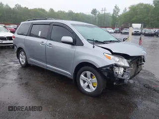 2011 Toyota Sienna LE AAS with VIN 5TDKK3DC7BS165746, listed as a IAAI auction lot 42264841 with 173,236 mi miles and . Bid and sale history available at DreamBid. Image 1.