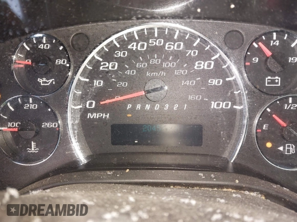 2009 Chevrolet Express Cargo with VIN 1GCFG15X691128588, listed as a IAAI auction lot 41078318 with 204,521 mi miles and . Bid and sale history available at DreamBid. Image 7.