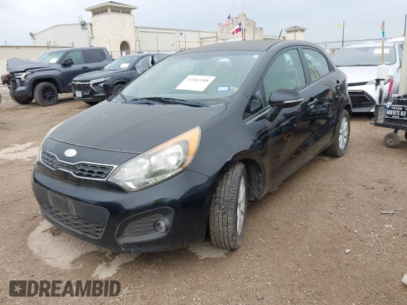 2013 Kia Rio SX with VIN KNADN5A36D6245572, listed as a IAAI auction lot 42182188 with 205,142 mi miles and . Bid and sale history available at DreamBid. Image 2.