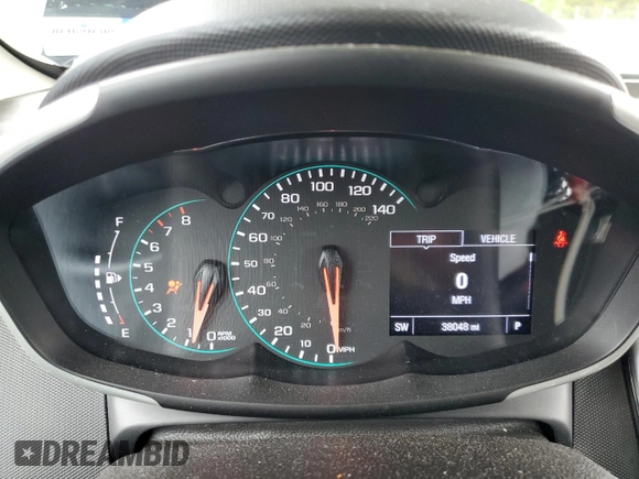 2020 Chevrolet Sonic LT z VIN 1G1JD6SB5L4137709, wystawiony jako Copart lot #55651925 z przebiegiem 38 048 mil mil oraz Szkoda całkowita • Salvage title. Historia ofert i sprzedaży dostępna na DreamBid. Obrazek 9.